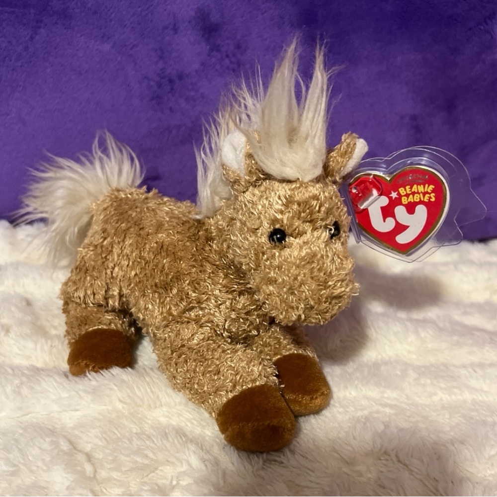 Original Ty Barley The Horse Barley Beanie Baby